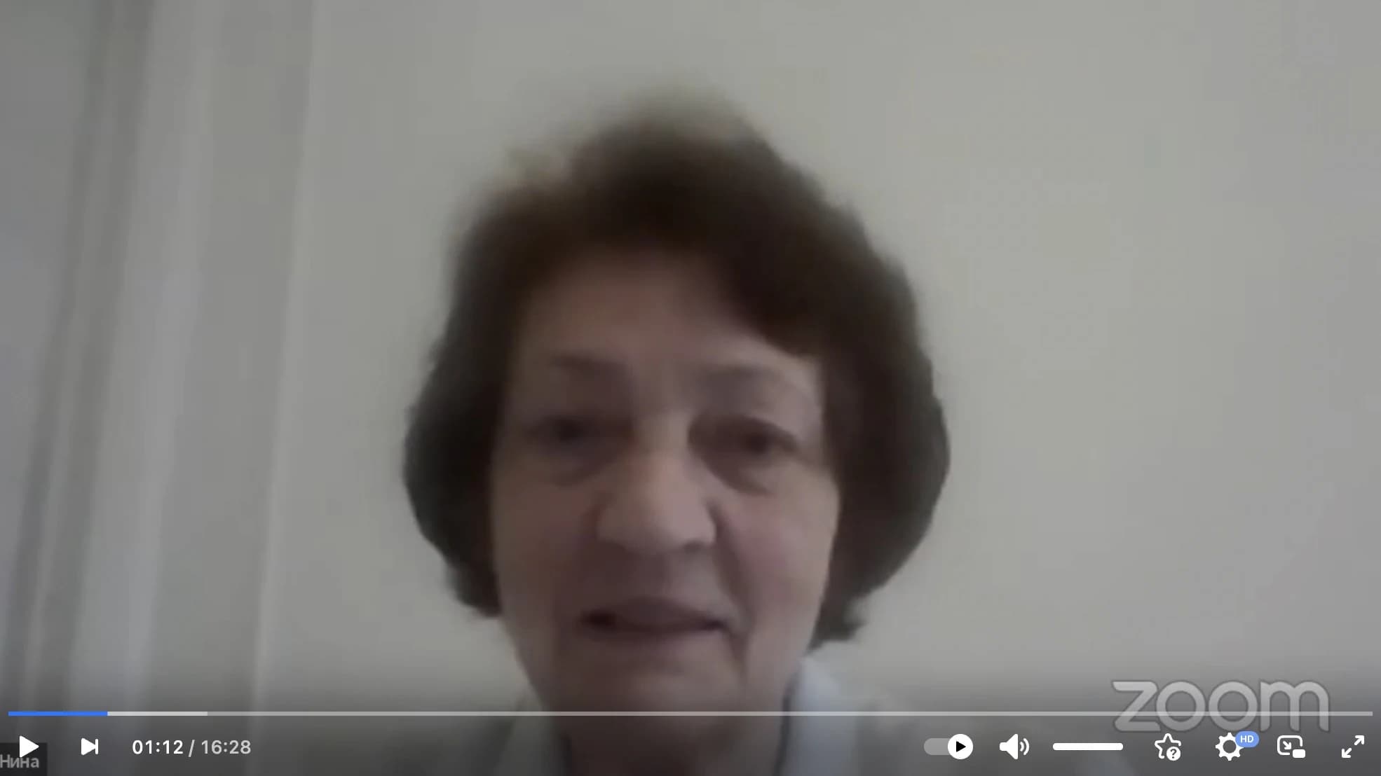 Нина Пьянова — видеоистория участницы программы
